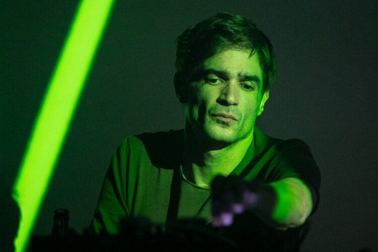 Jon Hopkins on stage at Rockefeller Music Hall in Oslo, Norway.
